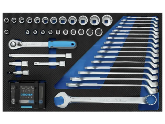 TS-173 Gereedschapsassortiment in CT-opnames 173stuks