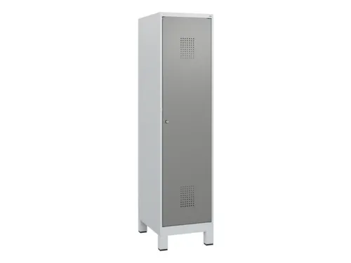 schoollocker,HxBxD 1630x400x500mm,1vak,vak B 400mm,cil.-slot,voeten