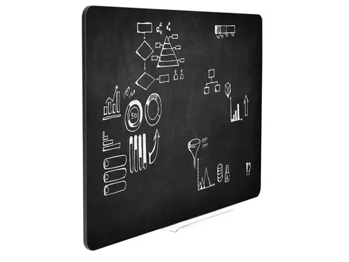 Krijtbord Naga 45x57cm zwart magnetisch zonder frame