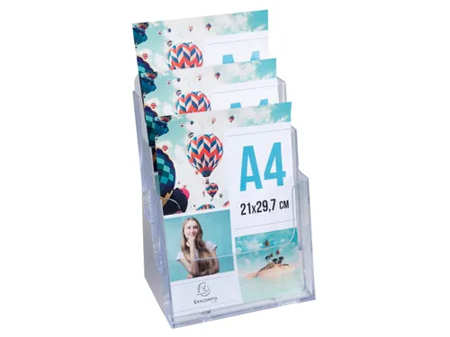 Folderhouder monoblo k - 3 vakken - A4