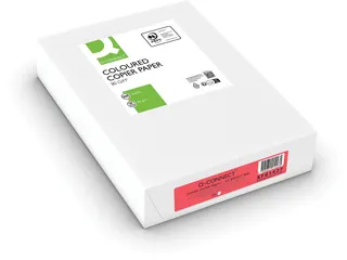 gekleurd kopieerpapier A4 80 gram 500vel felrood - 1