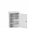 hangkast,HxBxD 800x525x350mm,vleugeldeur,2xStalen bodem,romp RAL7035