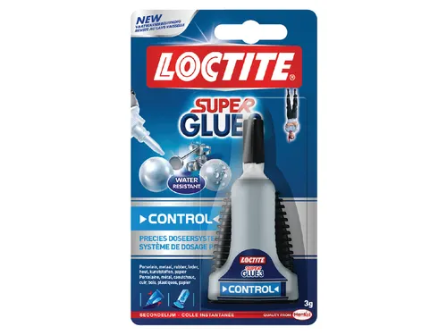 Secondelijm Loctite Control tube 3 gram op blister