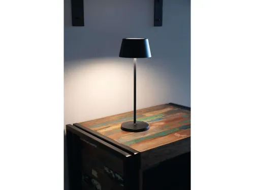 Accu LED Tafelarmatuur MAULnina Dimbaar Antraciet