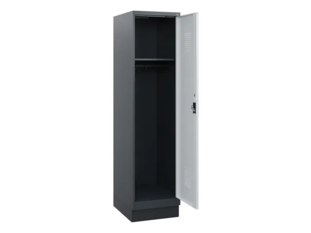 schoollocker,HxBxD 1630x400x500mm,1vak,vak B 400mm,cil.-slot,sokkel