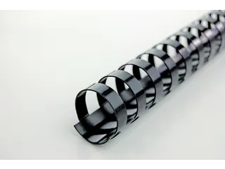 Bindrug GBC 8mm 21-rings A4 zwart 100stuks - 7