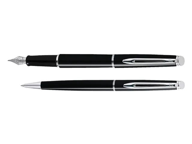 Stylo Bille Waterman Hémisphère Noir Laqué Ct