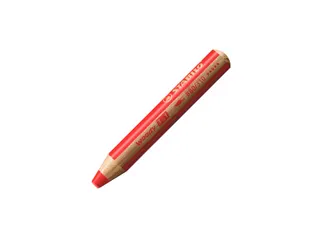 Kleurpotloden STABILO 880 woody 3 in 1 multitalent rood - 1