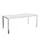 In hoogte verstelbaar bureau,HxBxD 720-840x1800x800mm,Bl-wit