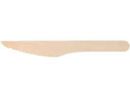 Papstar Mes Pure uit hout 16,5cm 250 stuks