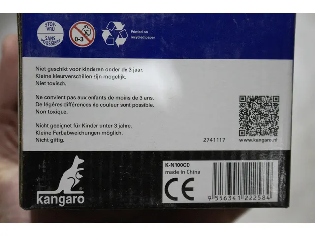 Bordkrijt stofvrij Kangaro assorti 100 stuks