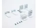 PartnerLine Rail Adapterset Universeel wit