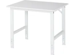 werkbank,HxBxD 760-1080x1050x800mm,houtblad,melaminehars