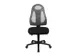 chaise de bureau pivotante,Mécan. synchrone,assise tissu noir