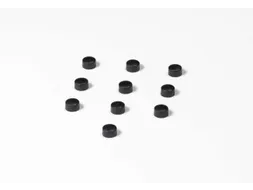 Smit Visual Memomagneten ø 10mm Zwart 10 stuks