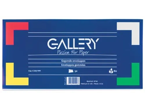 Gallery Envelop Wit 114x229 Gegomd