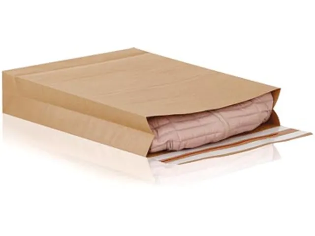 e-Green enveloppen met blokbodem 450x590x100+100mm