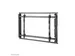 Neomounts LED-VW1750BLACK Videowall muurbeugel - 32-55 inch - max 35 k