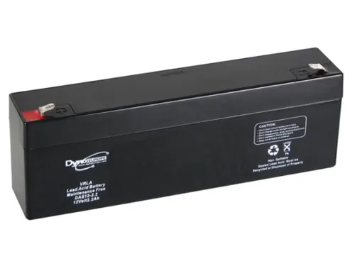 Loodzuur accu 12V-2.2Ah 177.5x34x66mm
