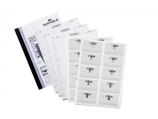 Congresspeldenset 90x54mm Met Combiklem - 2