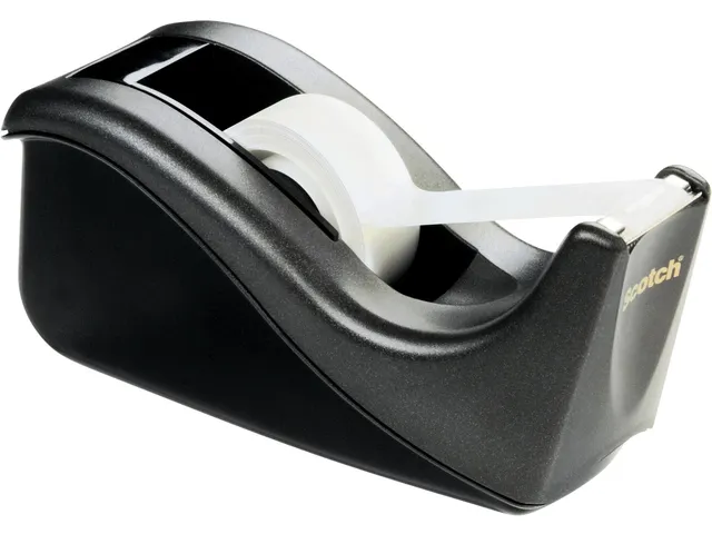 Dévidoir Scotch C60 noir + 4 rouleaux Magic 19mmx33m 5 pièces