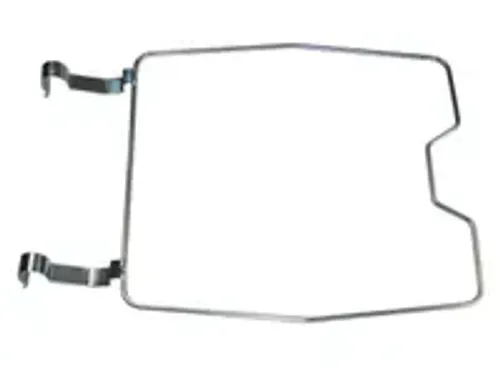 OUTLET zakhouder v. Afvalton 80l staal verzinkt