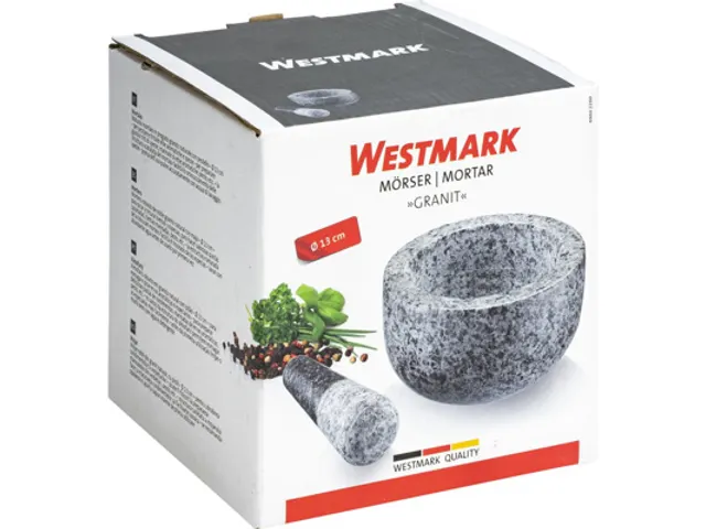 Westmark Vijzel graniet 13cm Grijs