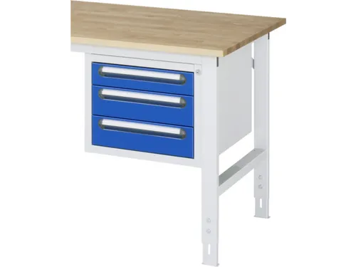 laden-onderbouw,v. werkbank,HxBxD 395x480x600mm,3lade(n)