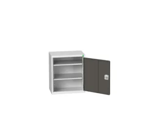 universele kast,HxBxD 600x525x350mm,2xStalen bodem,romp RAL7035 - 1