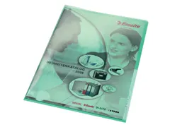 L-map Leitz premium A4 0.15mm PVC groen