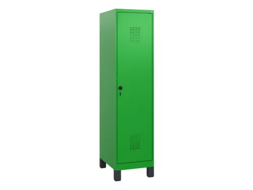 schoollocker,HxBxD 1630x400x500mm,1vak,vak B 400mm,draaigrendel,voeten
