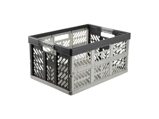 Vouwkrat 45 Liter Grijs - 1