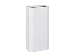 Poubelle ouverte acier 40 litres Blanc