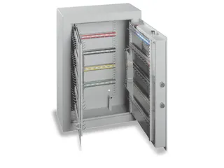 Sleutelkluis klasse A HxBxD 636x812x206mm 400haakjes 70kg Ral7035 - 1