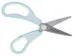 Kinderschaar Westcott Gripeeze 14cm pastel blauw spitse punt