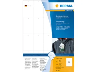 Stevige Labelhangers 6872 A4 52.5x93.5 - 2