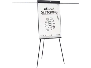 Legamaster SKETCH PRO flipover driepoot - 2