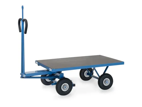 Handtrekwagen 6403P 450kg 1200x800mm polyurethaan wielen