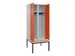 locker voor scheiding van kleding,HxBxD 2120x800x815mm,2vak