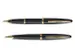 Balpen Waterman Carene Black Sea lacquer GT Medium Blauwe inkt