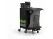 reinigingswagen,HxBxD 1040x670x905mm,frame PP,4wielen