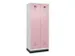 locker voor scheiding van kleding,HxBxD 1950x800x500mm,2vak
