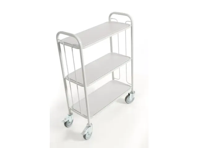 Dossierwagen 150kg 3 Etages 710x290x1100mm Ral7035