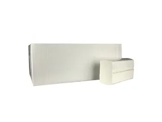 Papieren handdoek interfold 2-laags wit 150 vel 25 stuks - 2