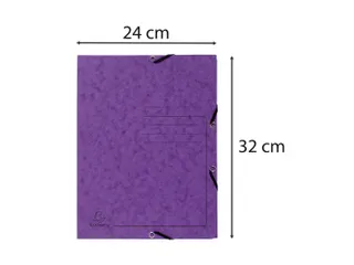 Elastomap3 klep. ged ruckt 355g paars - 4