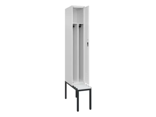 locker voor scheiding van kleding,HxBxD 2120x300x815mm,1vak