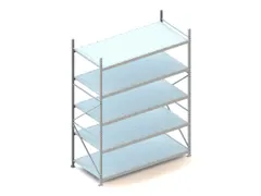 breedvakstelling,grondveld,HxBxD 3000x2307x1050mm,vakl. 600kg