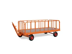 4stalen buiswanden,v. industrie-aanhanger,H 750mm