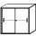 Schuifdeurkast 720X800X430Mm Romp Onyxgrijs Decor Front Beuken