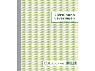 Leveringenboek Exacompta Manifold dupli 50vel Nl Fr - 1